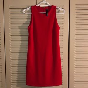 Stunning simple red dress